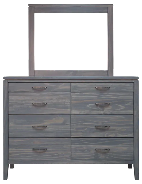Robina solid wood dresser and mirror  by Mako wood furniture