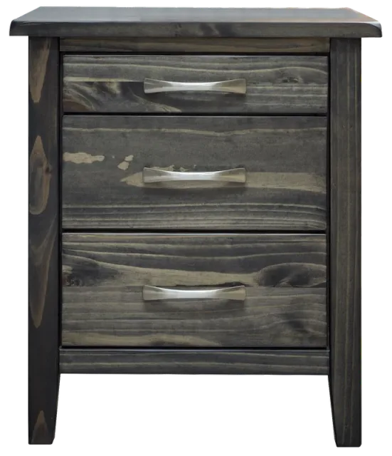 Scarlett solid pine nightstand  by Mako wood furniture