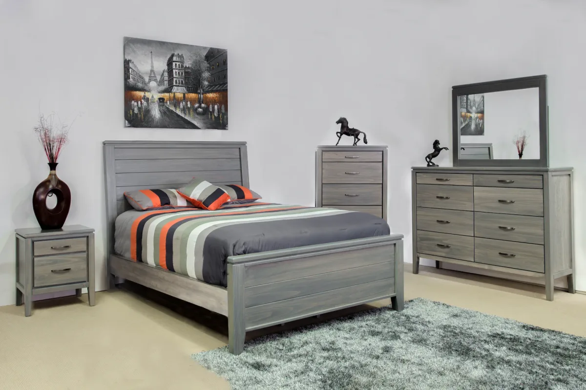 Robina solid pine bedroom suite king double queen  by Mako wood furniture