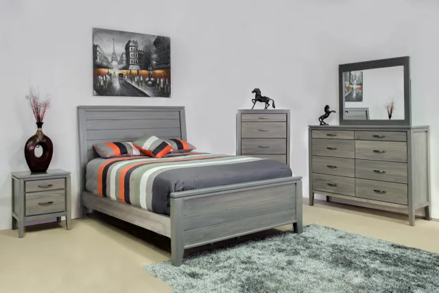 Robina solid pine bedroom suite king double queen  by Mako wood furniture