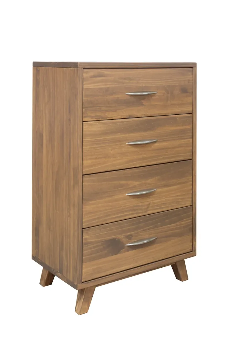 brandon solid wood chest with deep drawers by Mako Wood Furniture