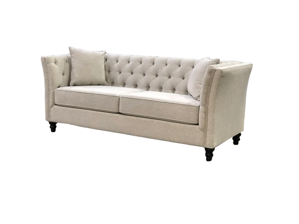 Lexi tufted back and arm sofa by elite sofa design