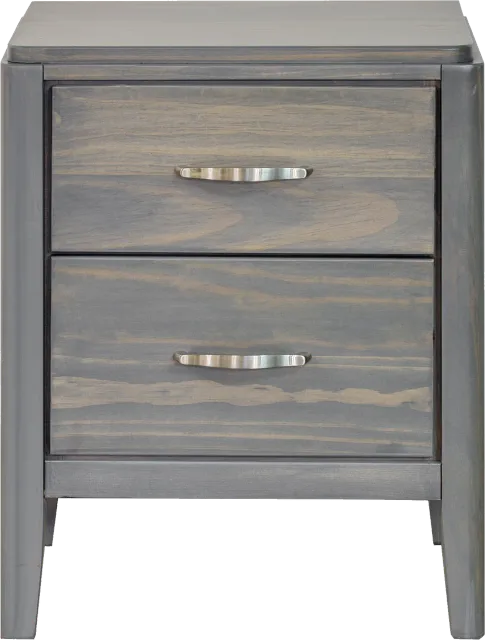 Sage solid pine night stand  by Mako wood furniture