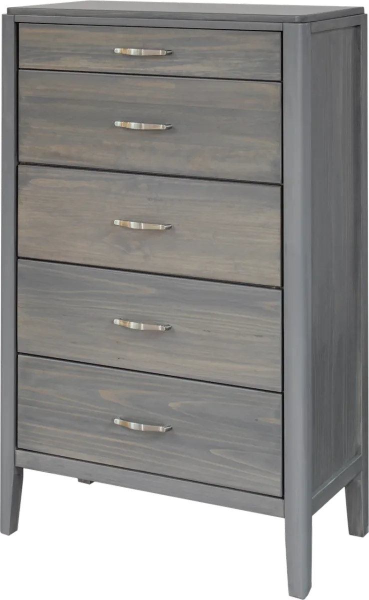 Sage chest side by Mako Wood Furniture