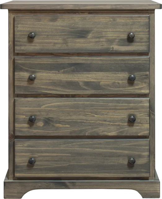 polo 4 deep drawer chest 38 wide  by Mako wood furniture