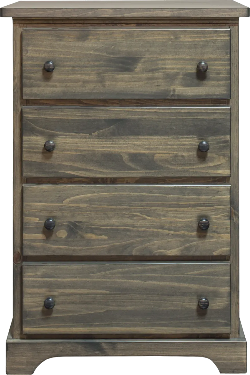 polo 4 deep drawer chest by Mako wood furniture