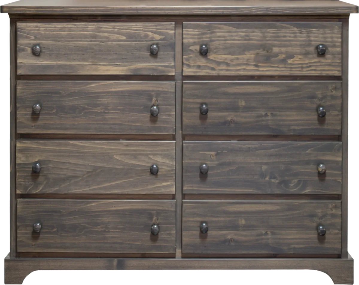polo solid wood  8 drawer dresser  by Mako wood furniture