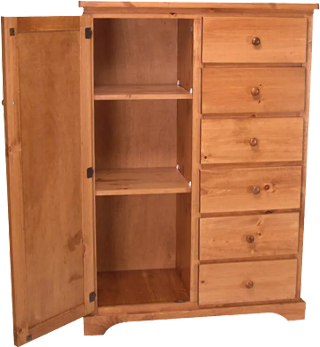 polo man armoire solid pine by Mako Wood Furniture