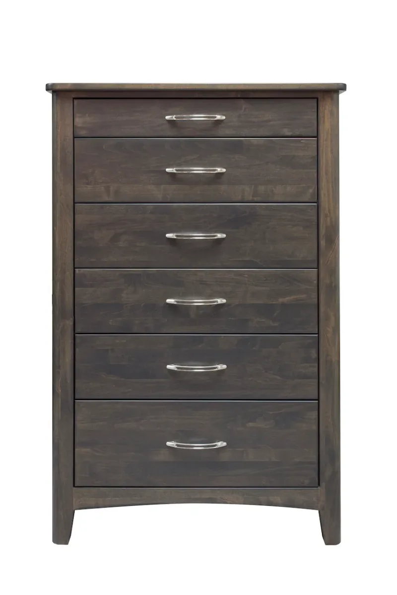 sapphire solid alder chest by Mako wood furniture