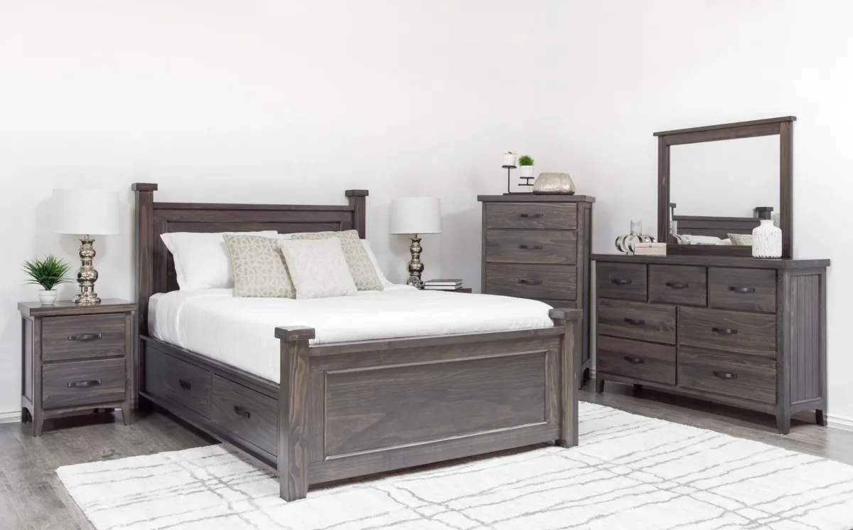natalie solid wood bedroom suite king queen double by mako wood furniture