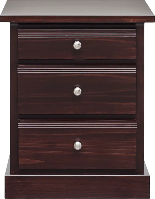 decora 2.5 drawers nightstand by  by mako wood furniture