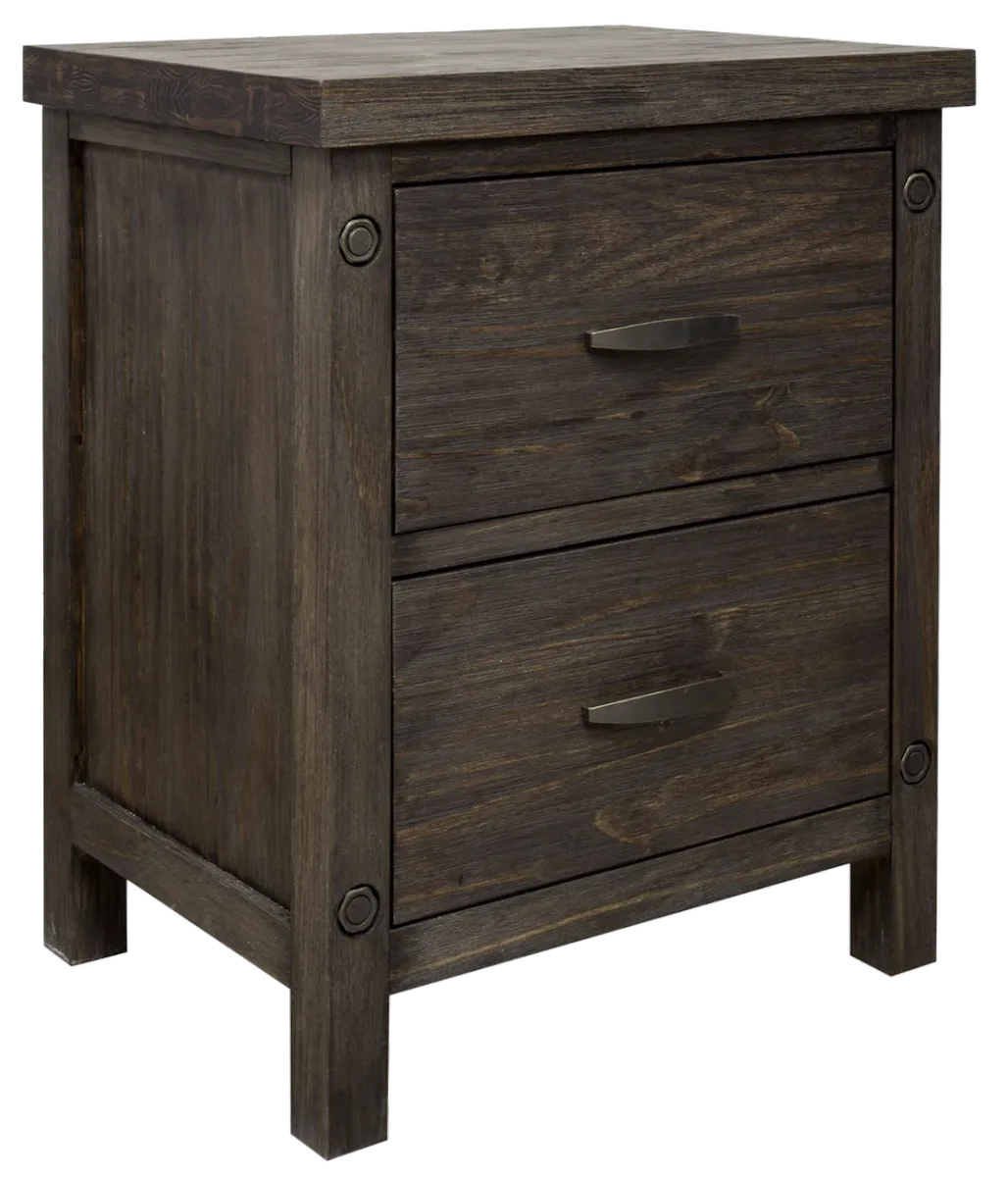 Adam solid pine night tables by Mako Wood Furniture