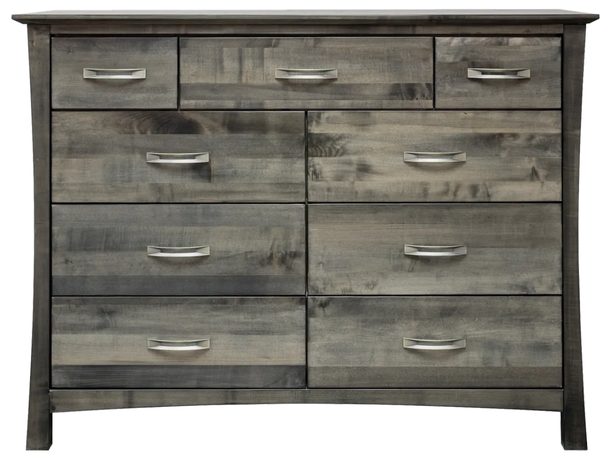 Megan 9 drawers dresser by mako Wood