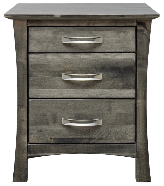 megan solid maple bedside table by mako wood