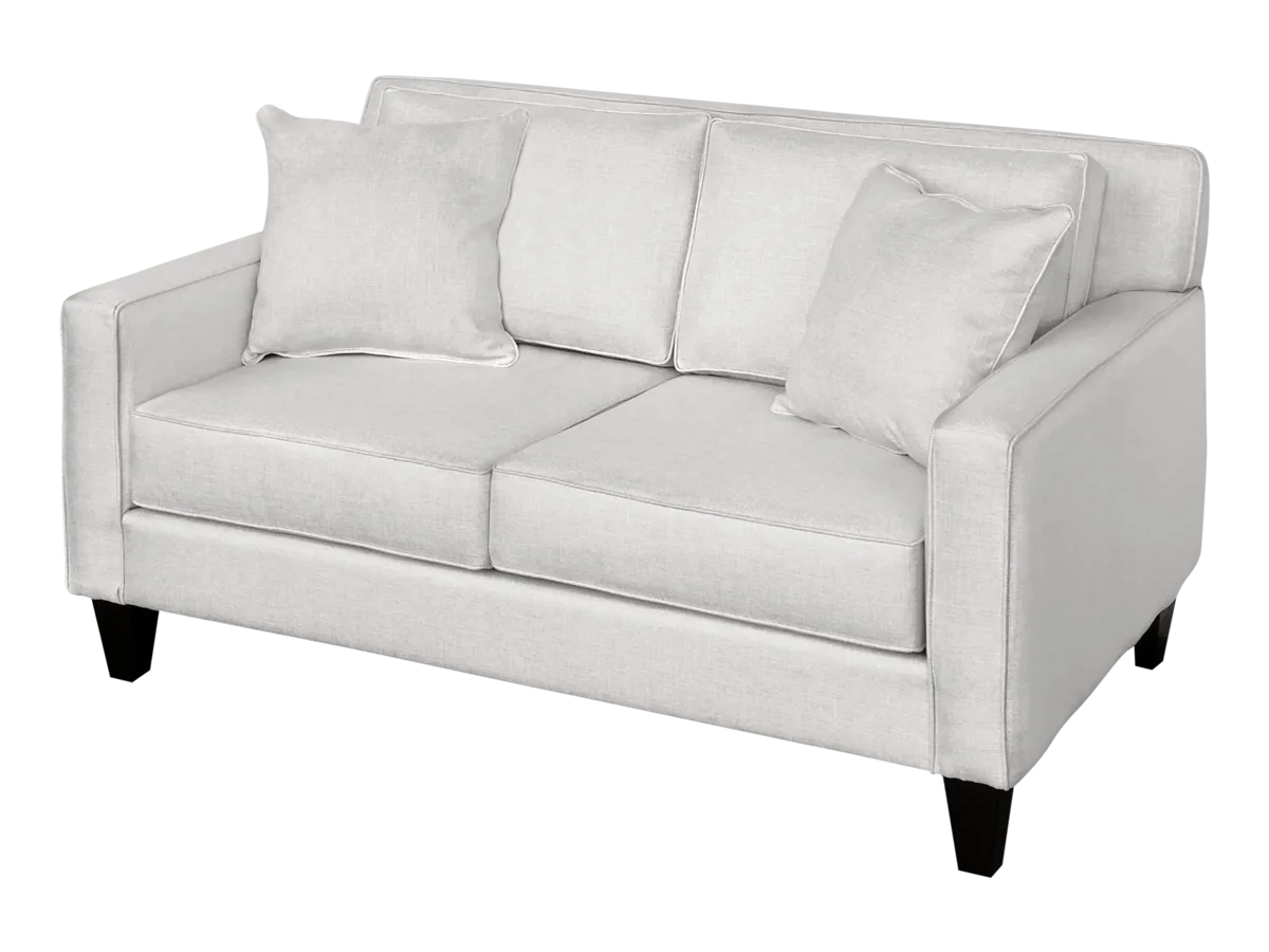 bellevue loveseat by Elite Sofa design