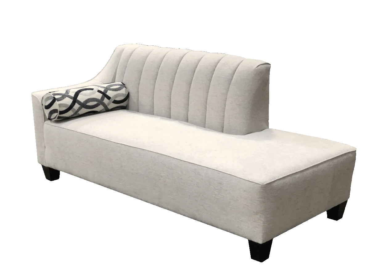 channel chaise by Elite Sofa design