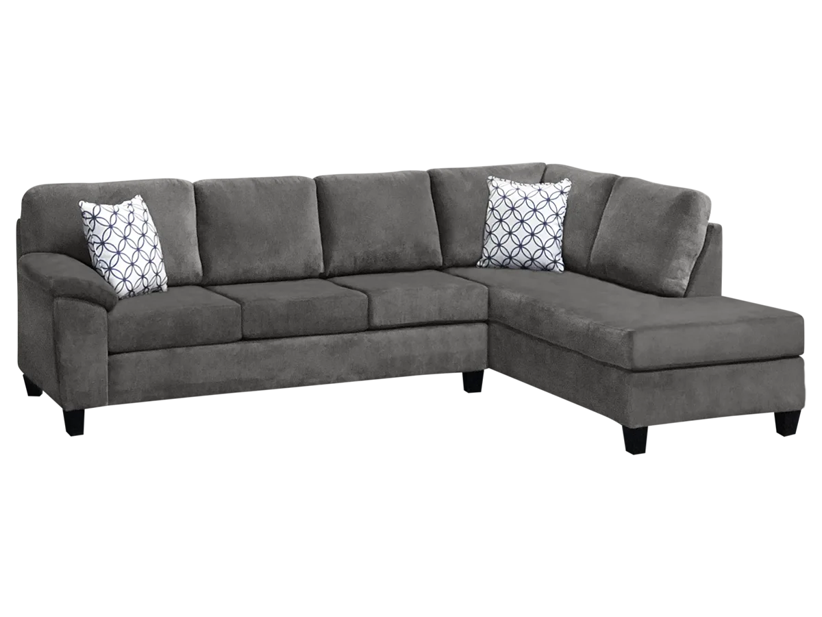 houston sectional with reverse chaise by Cloud Couches