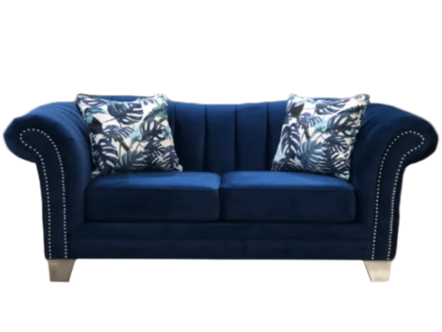 ross channel tufted back love seat by elite sofa design
