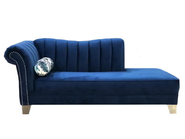 ross channel tufted  chaise by Cloud couches