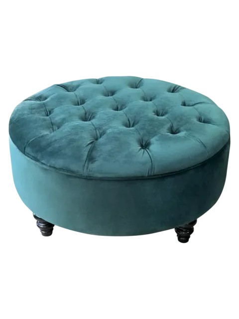 round ottoman by Elite sofa design