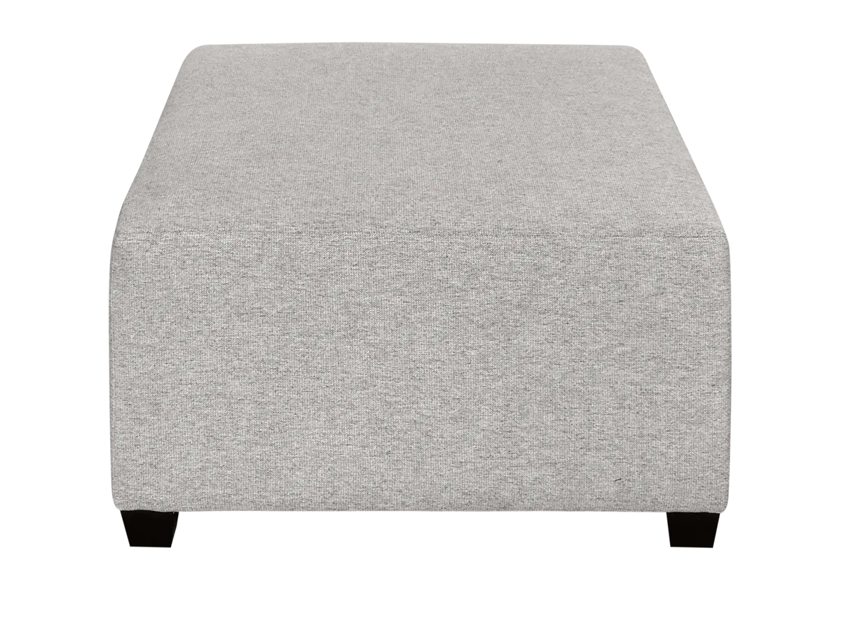 square block ottoman by Elite Sofa Design