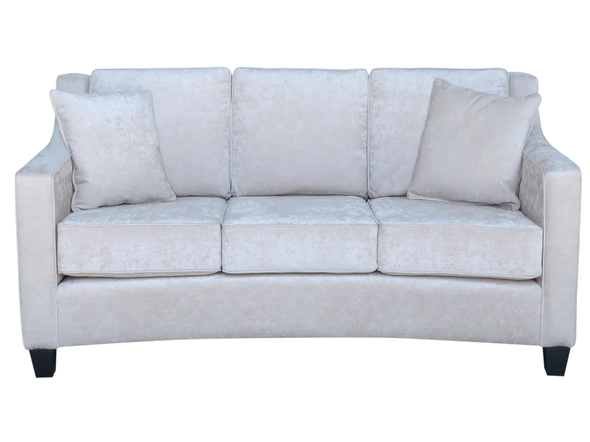 tracy curved sofa by elite sofa design