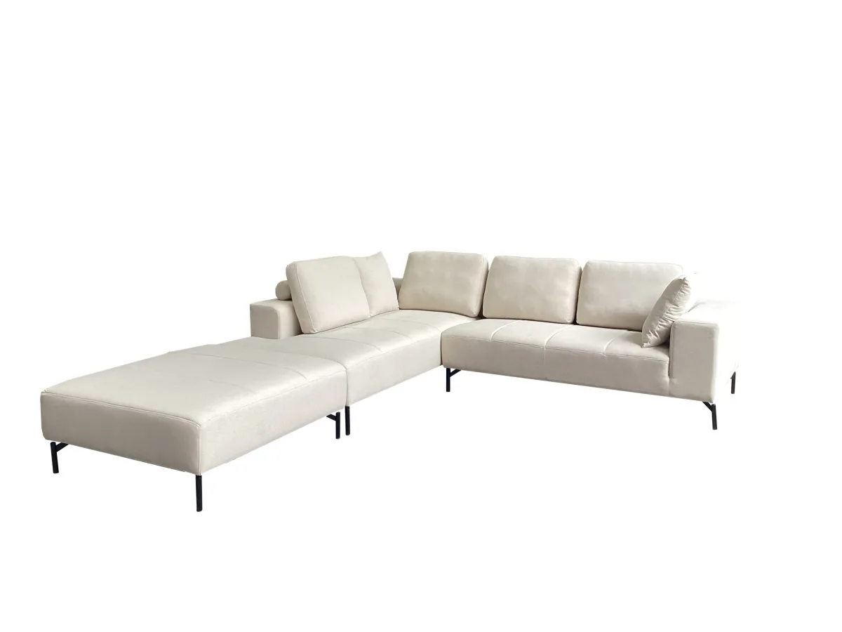 Block l shape home theater sectional