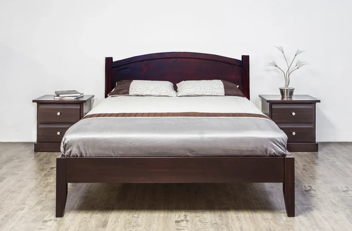 Claudette platform bed by Mako Wood Furniture