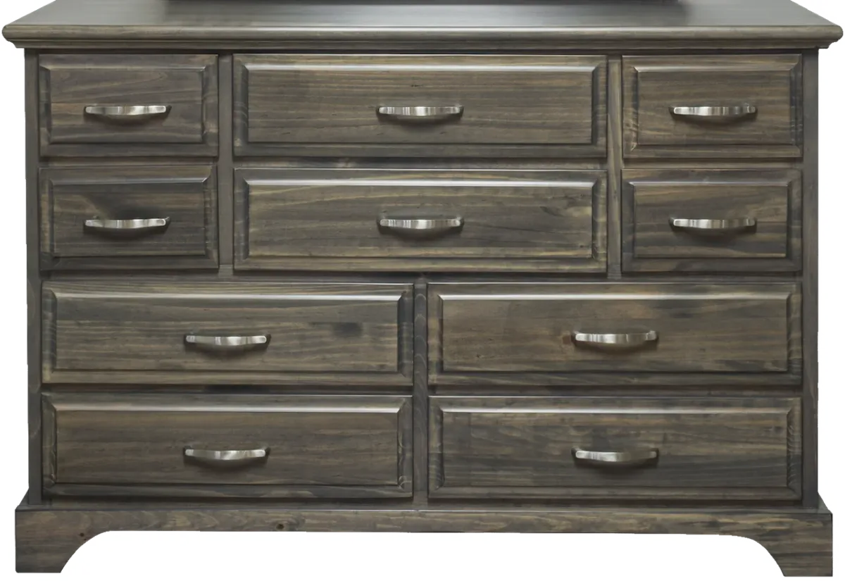 Solid pine 10 drawers dresser