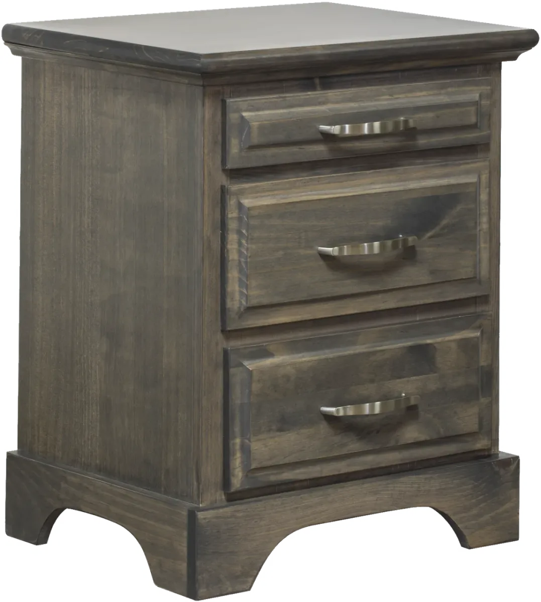 Solid wood 2.5 drawers night table