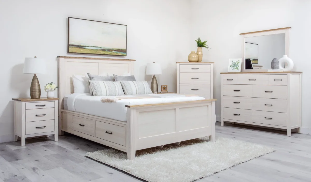 Monkland bedroom set made in Canada by mako Wood