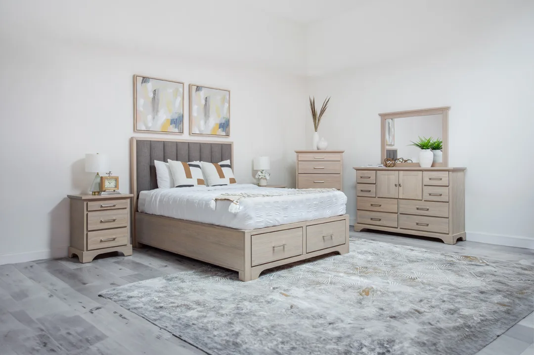 Nova solid pine bedroom suite by Mako Wood Furniture
