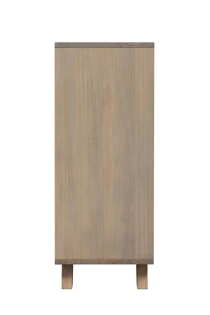Solid wood Belmont Chest side view