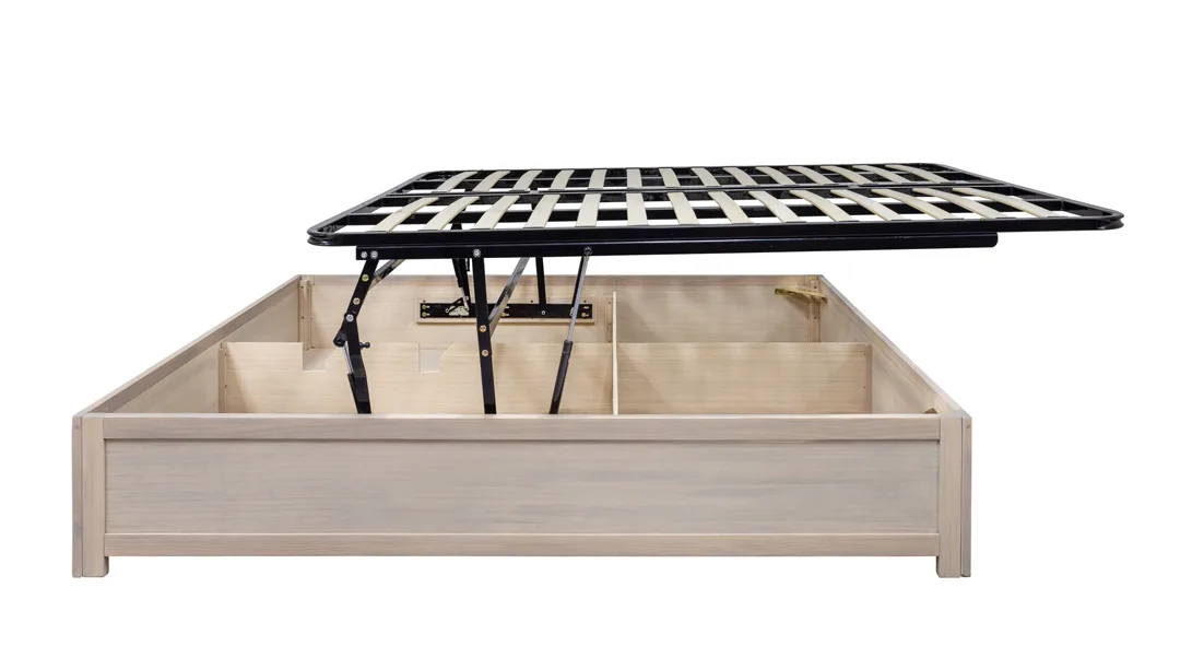 Belmont hydraulic bed side view