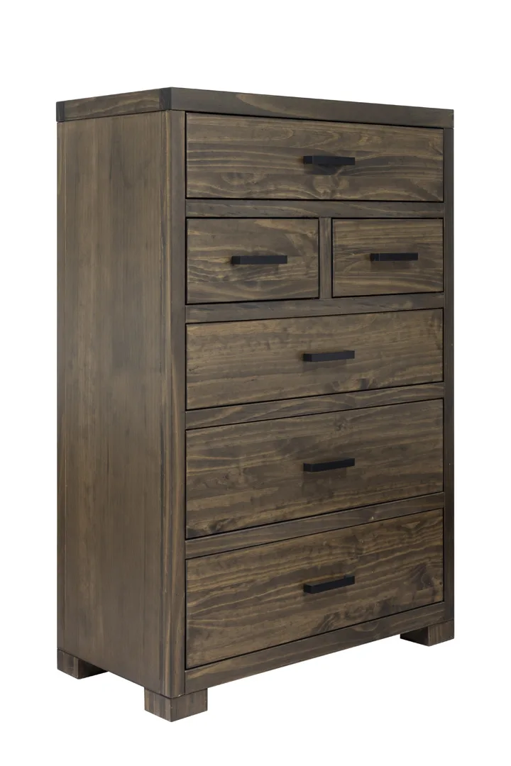 Solid wood Olive Chest with deep drawers