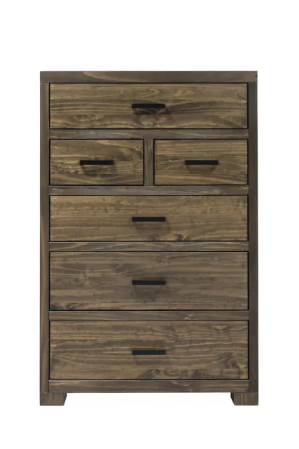 Oliver solid wood six drawer chest by Mako Wood Furniture