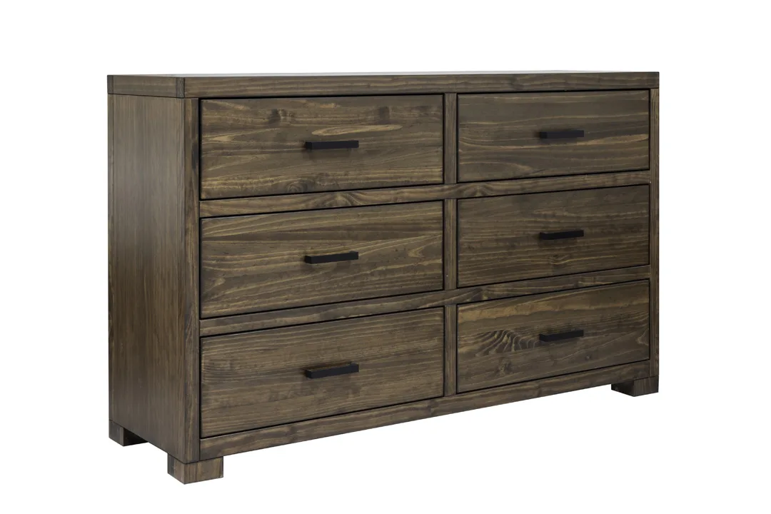Oxford six deep drawers dresser by Mako Wood