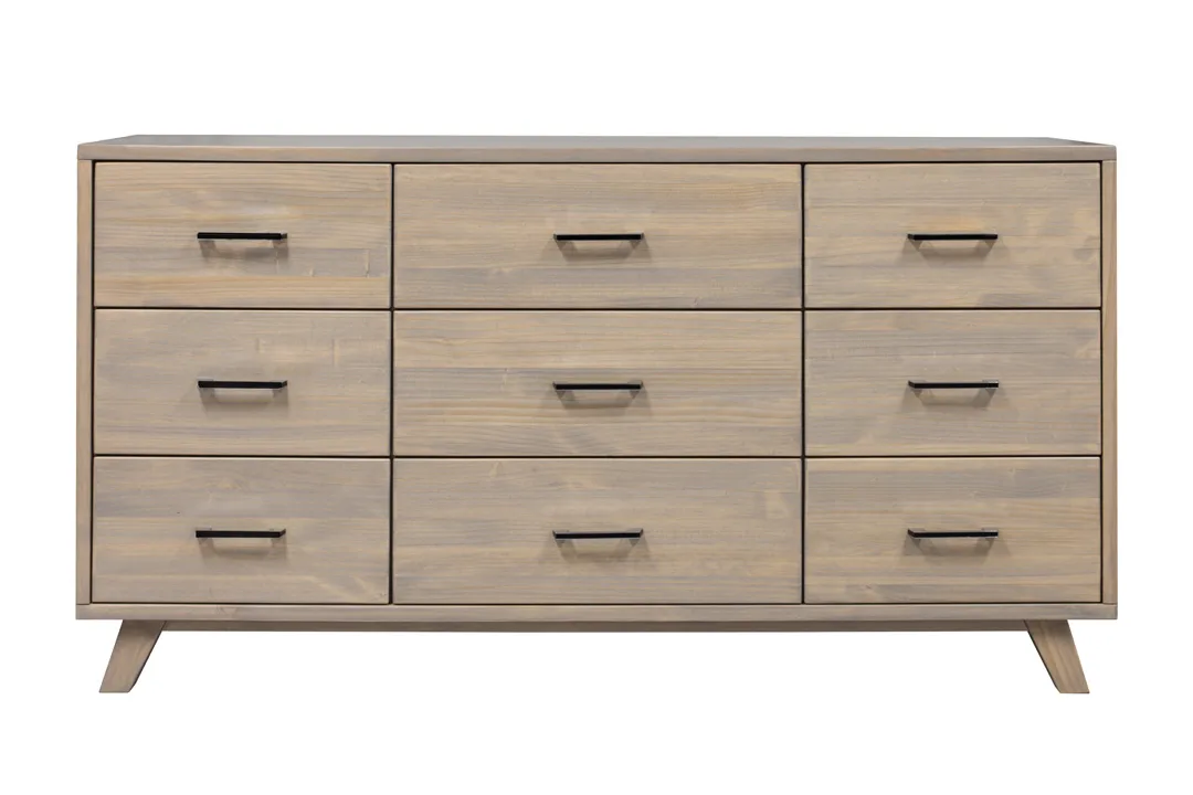 Saltstone nine deep drawers dresser