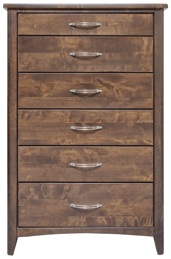 Whistler solid maple deep drawers chest by Mako Wood Furniture