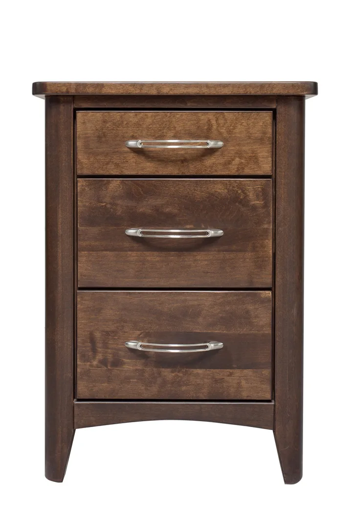 Whistler solid maple mini night table by Mako Wood Furniture