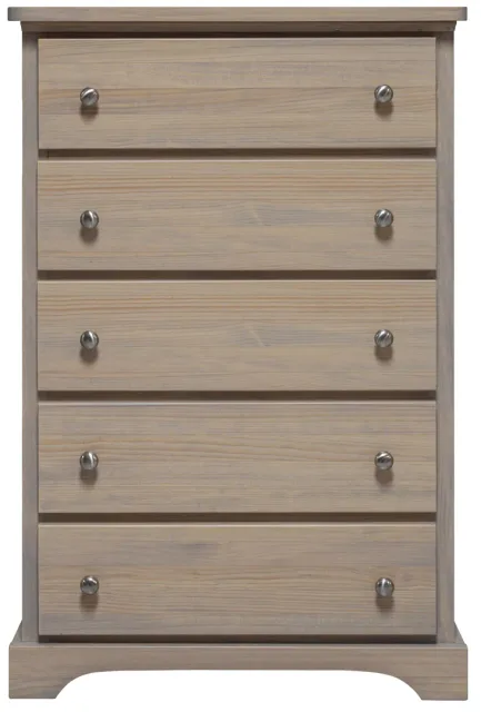 youth solid pine chest by Mako Wood Furniture