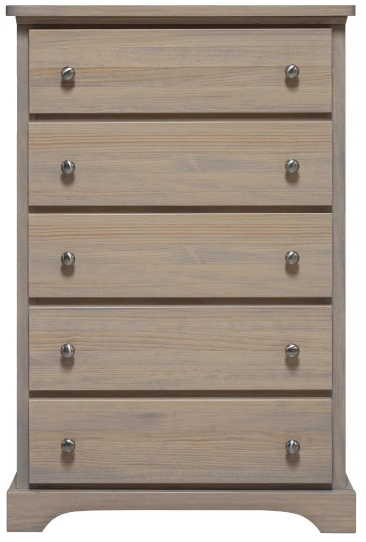 youth solid pine chest by Mako Wood Furniture