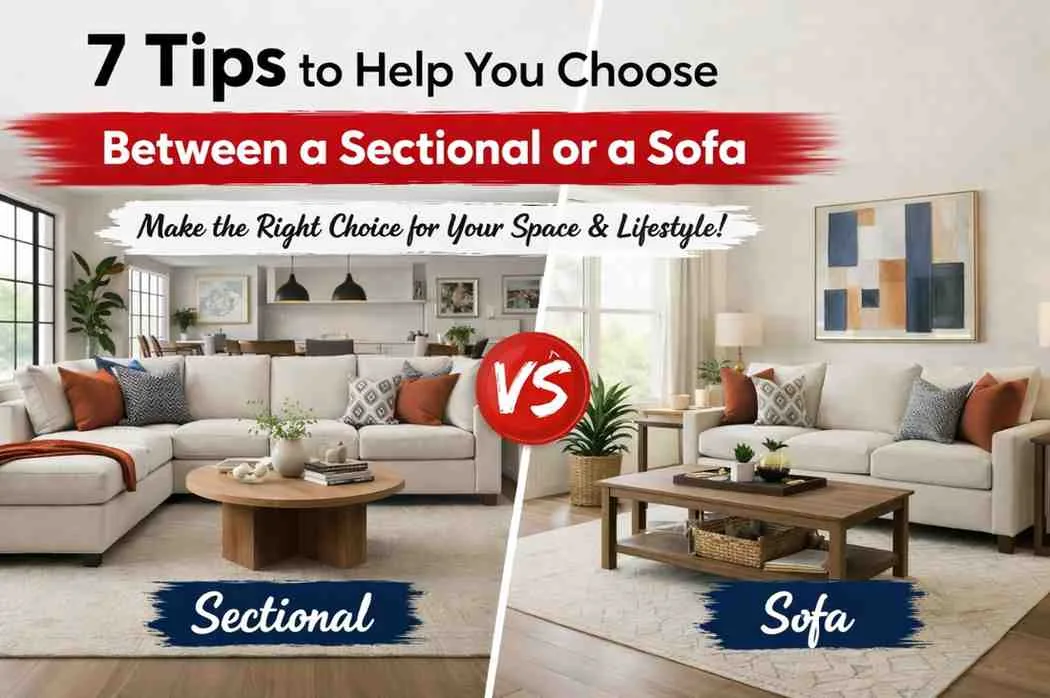 7 Tips to Help You Choose Between a Sectional or a Sofa
