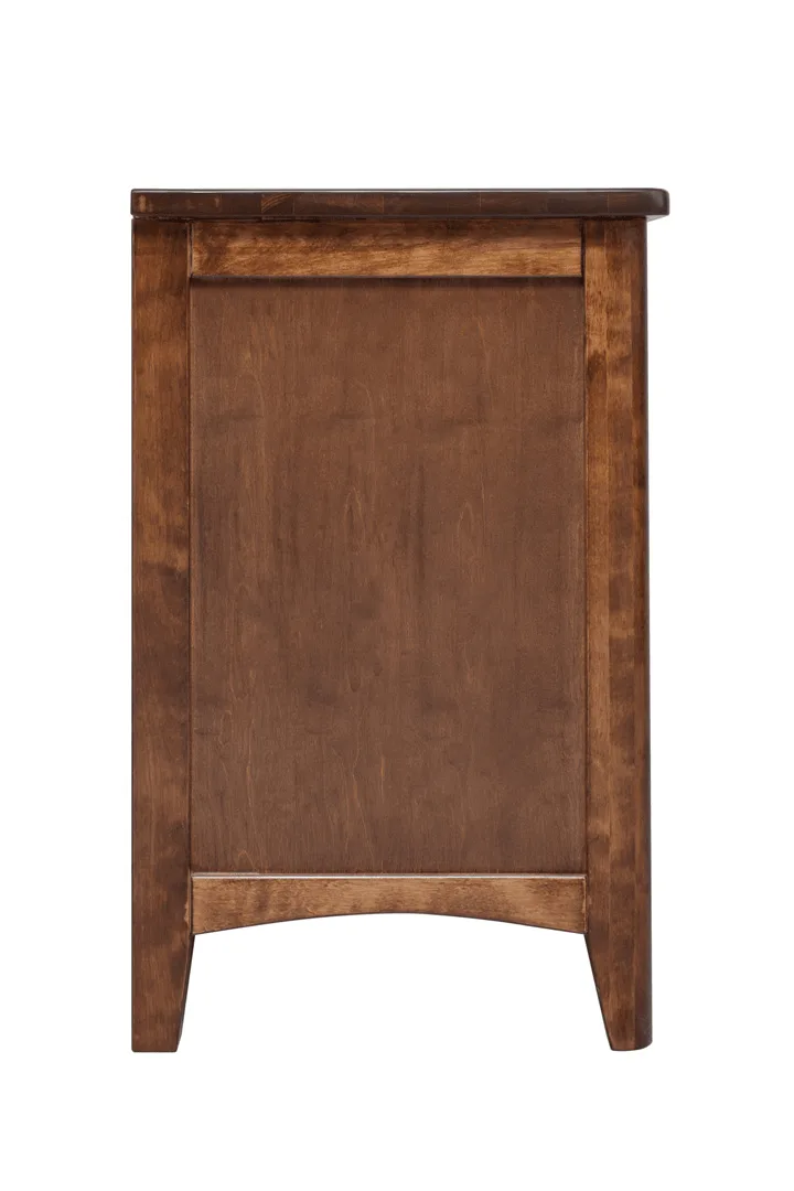 Saffron Mini Nightstand side view